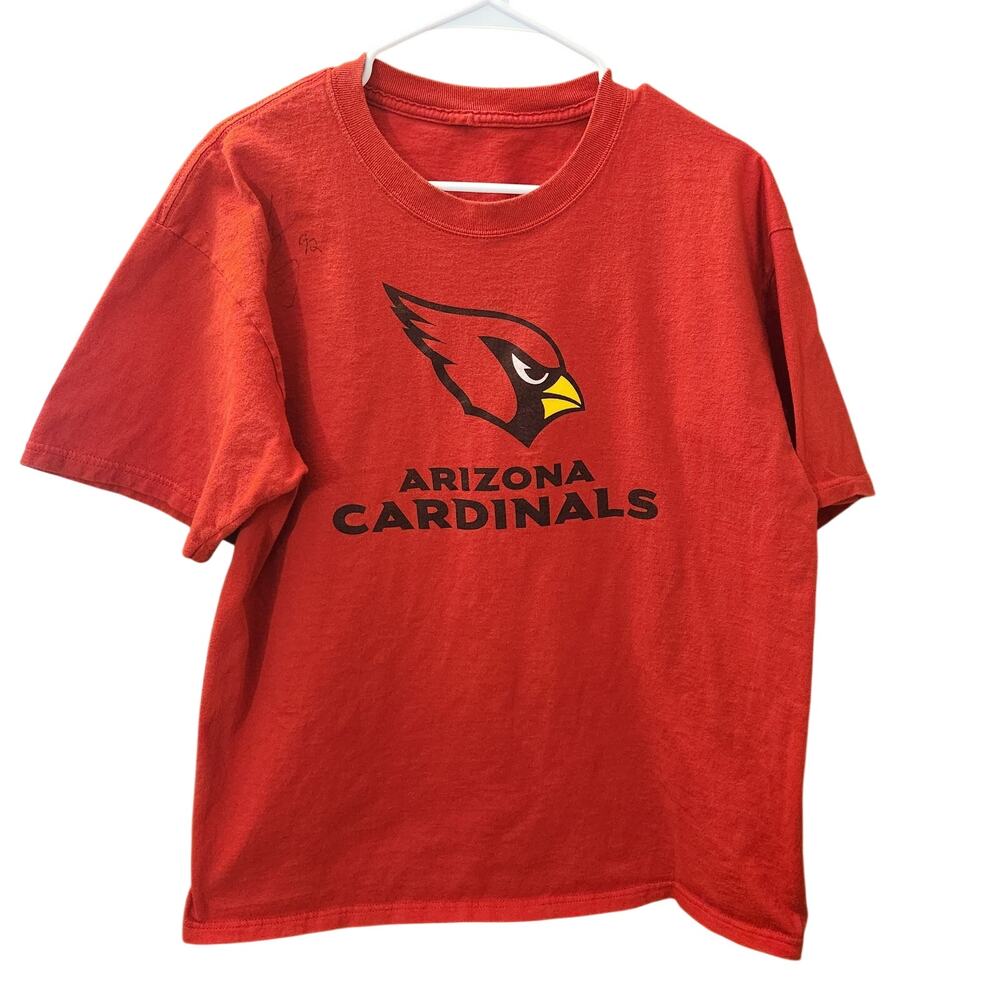 Vtg 90s Arizona Cardinals T-Shirt Men’s M Mystery Autograph